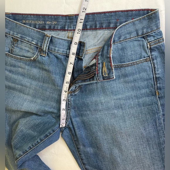 Talbots Boyfriend Fit Jeans 5-Pocket Size 8P - Picture 6 of 7